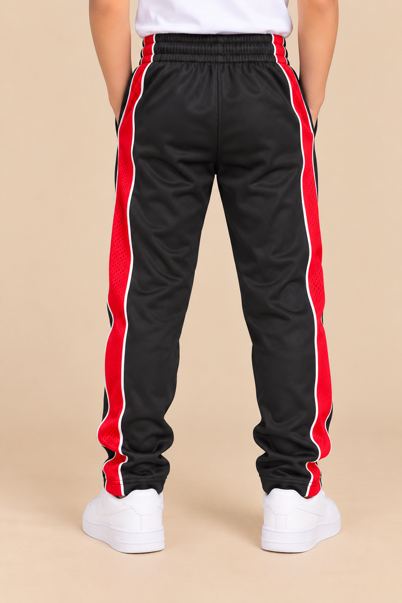 Premium Jogger Both Trouser For Kids-Black - MU15