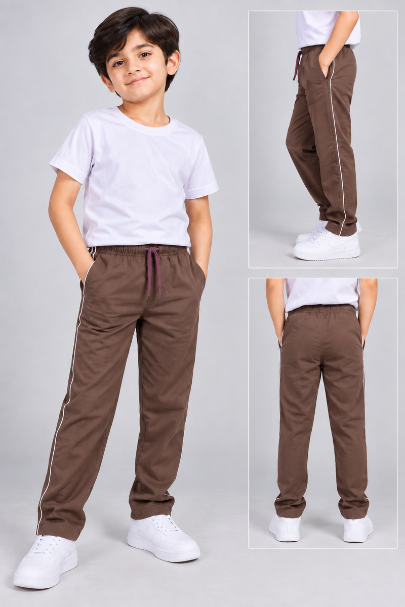 Premium Kids both seasons Trouser for Chocolate Brown bnm0158