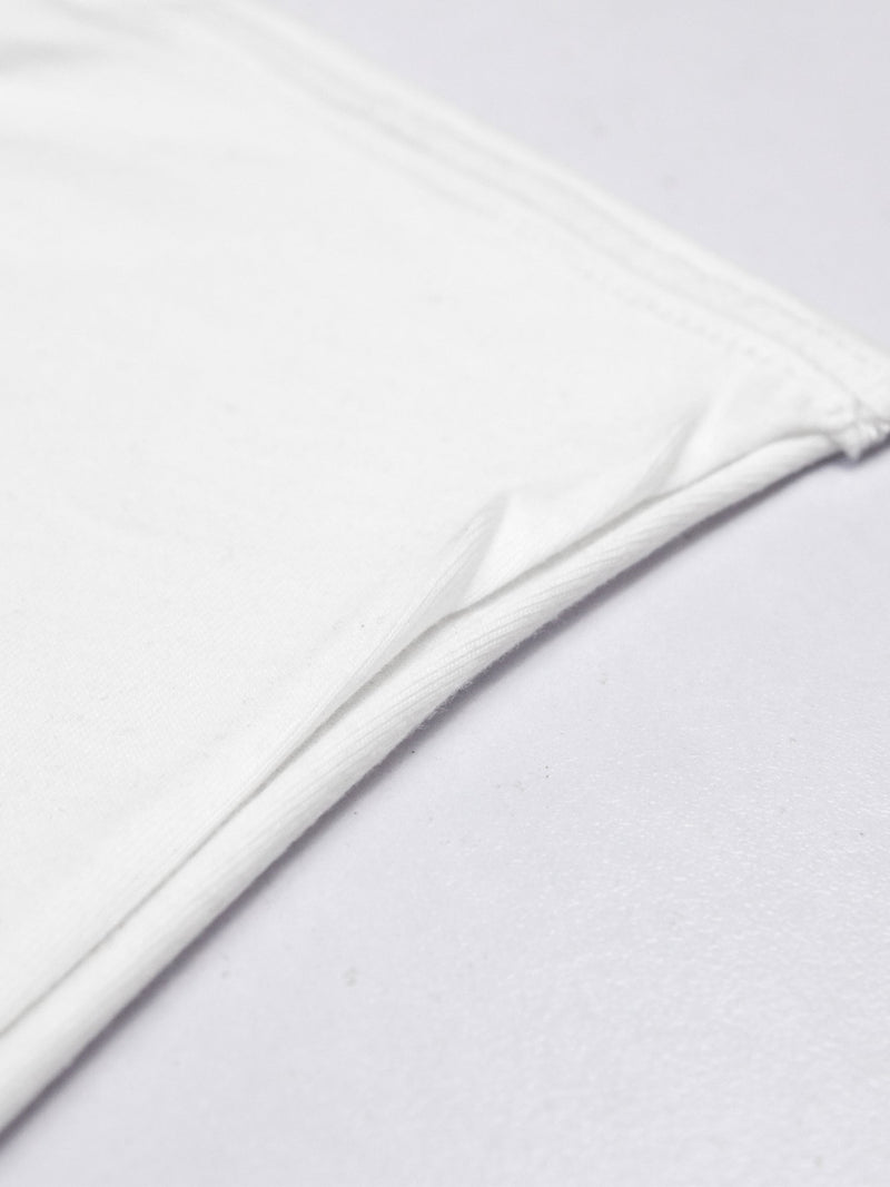 BB Single Jersey Sleeveless Tee Shirt For Men-White-RT785