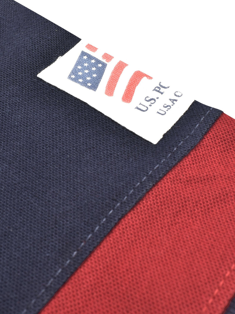 U.S Polo Assn. P.Q Half Sleeve Polo Shirt For Men-Red & Navy-BR13125