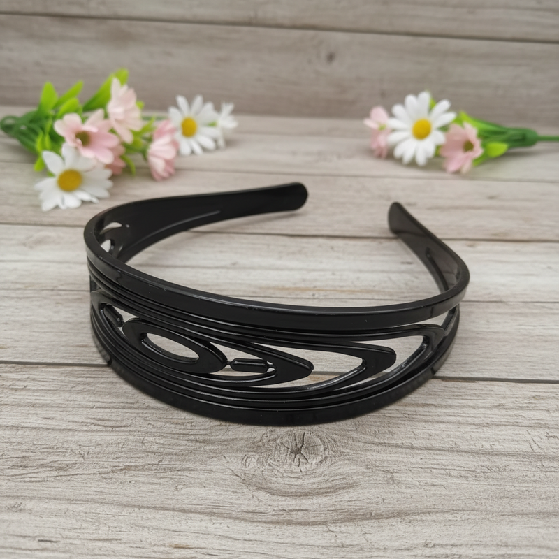 Fashion Fairy Ties Plastic Hair Band For Kids-Assorted-HB1011
