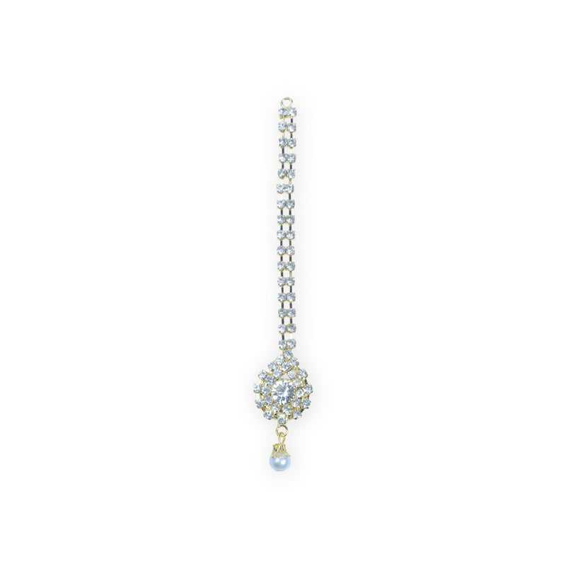 Beautiful Silver and Golden stone Bindiya-JW161