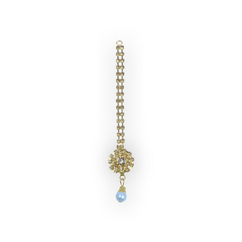 Beautiful Silver and Golden stone Bindiya-JW161