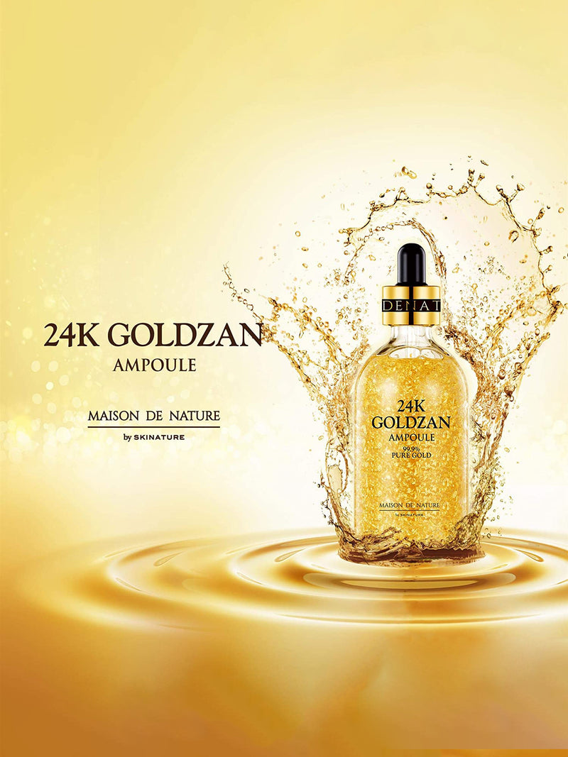 MAISON DE NATURE 24k GOLDZAN AMPOULE 100ml-RT540