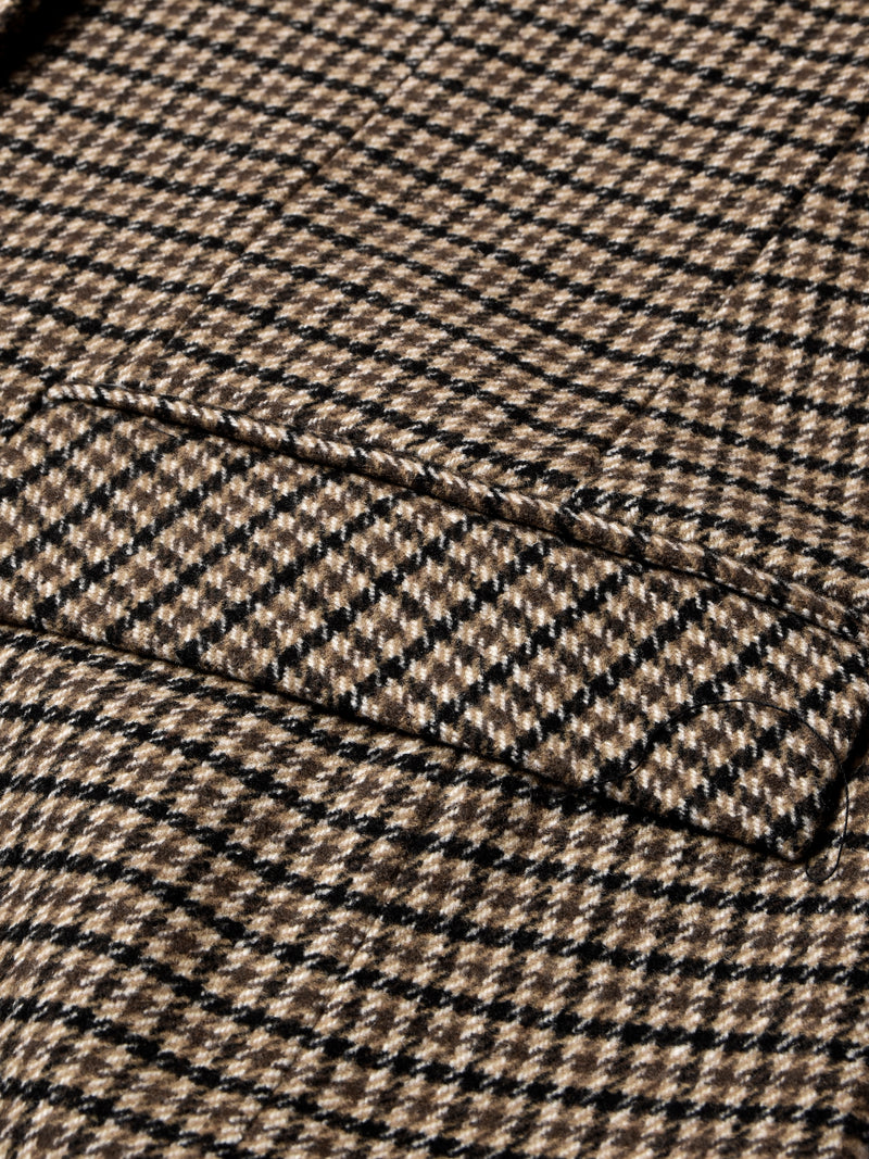 Oxen Premium Slim Fit Checked Blazer For Men-BR14269