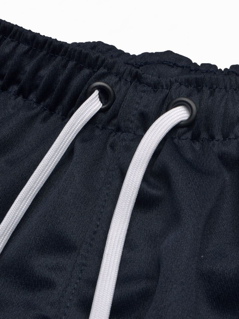Louis Vicaci Summer Active Wear Tracksuit For Men-Navy with Sky Pannels-RT2428