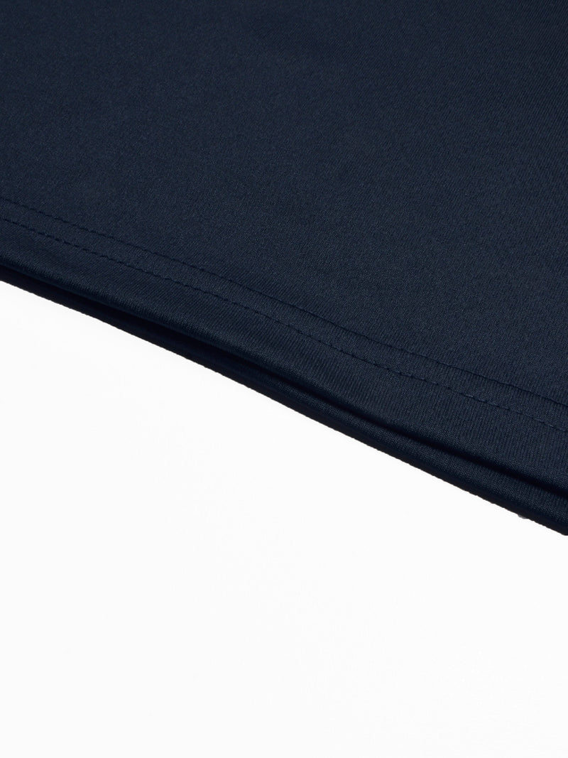Louis Vicaci Summer Active Wear Tracksuit For Men-Navy with Sky Pannels-RT2428