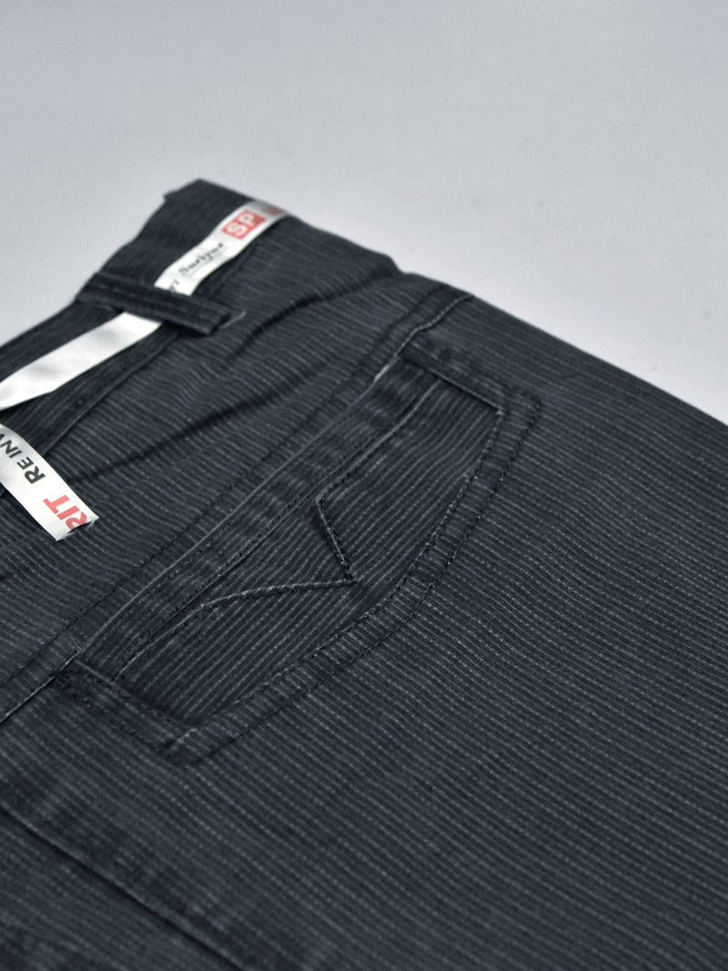 Chancellor Formal Dress Pent For Men-Dark Slate Blue With Lining-RT350
