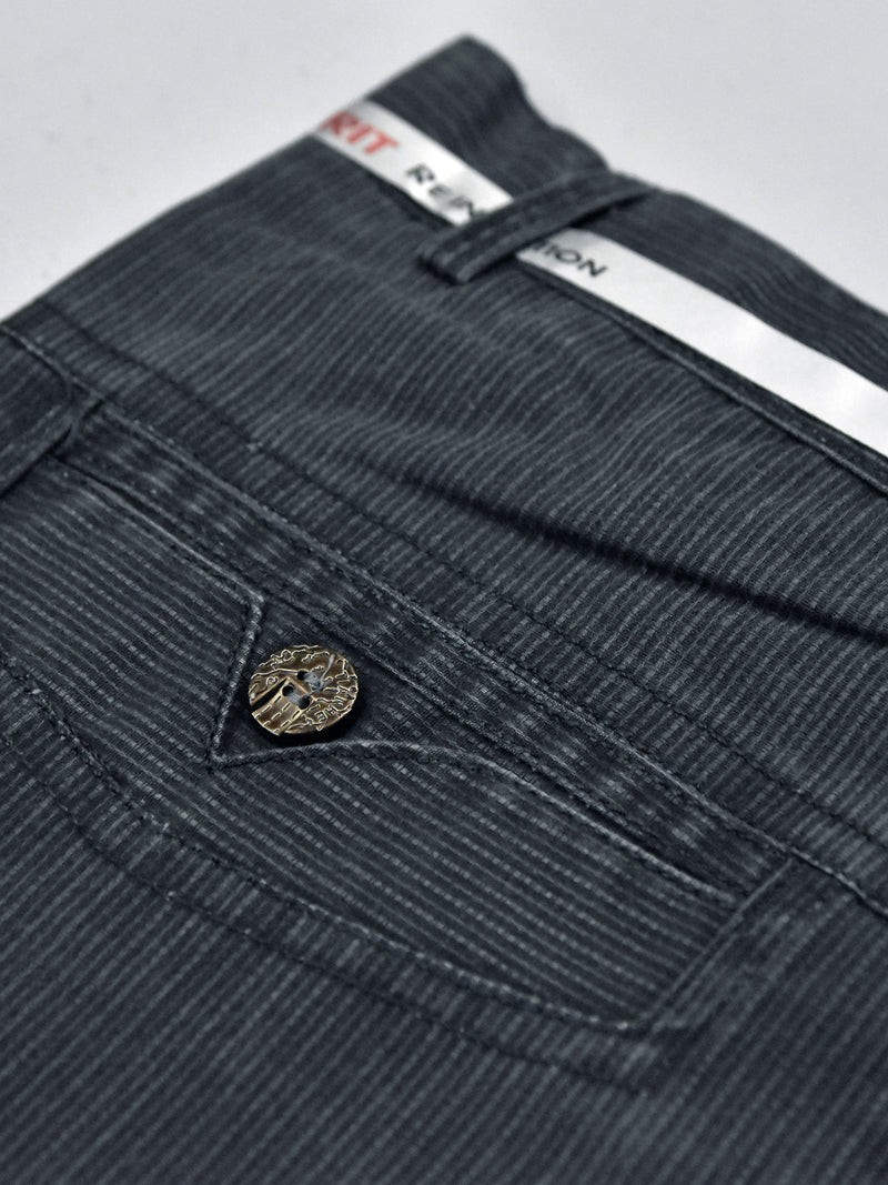 Chancellor Formal Dress Pent For Men-Dark Slate Blue With Lining-RT350