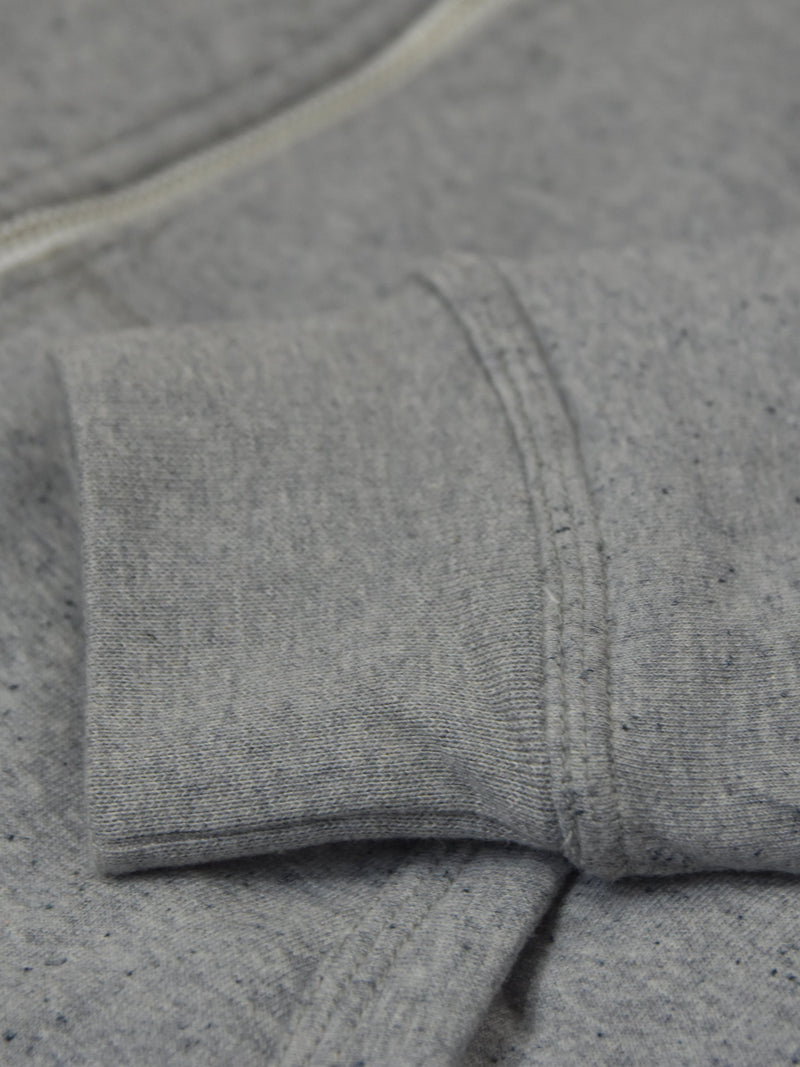 Adidas Faux Fur Zipper Hoodie For Men-Grey Melange-NA13961
