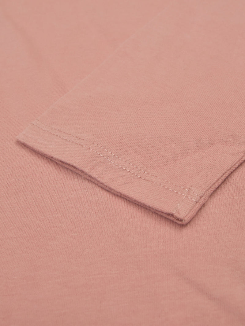 Maxx Single Jersey Half Sleeve Crew Neck Tee Shirt For Girls-Tea Pink-RT730