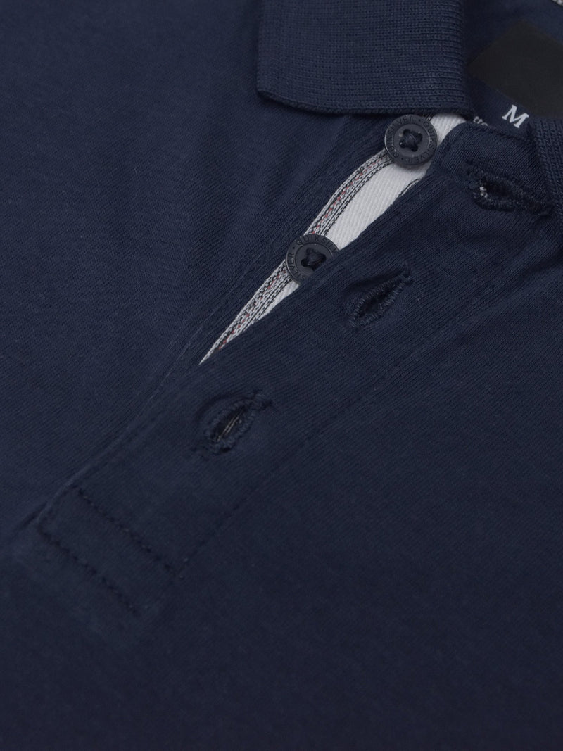 Nxt Single Jersey Half Sleeve Polo For Men-Navy-RT797