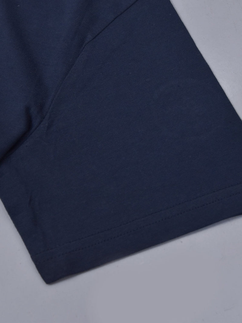 Nxt Single Jersey Half Sleeve Polo For Men-Navy-RT797