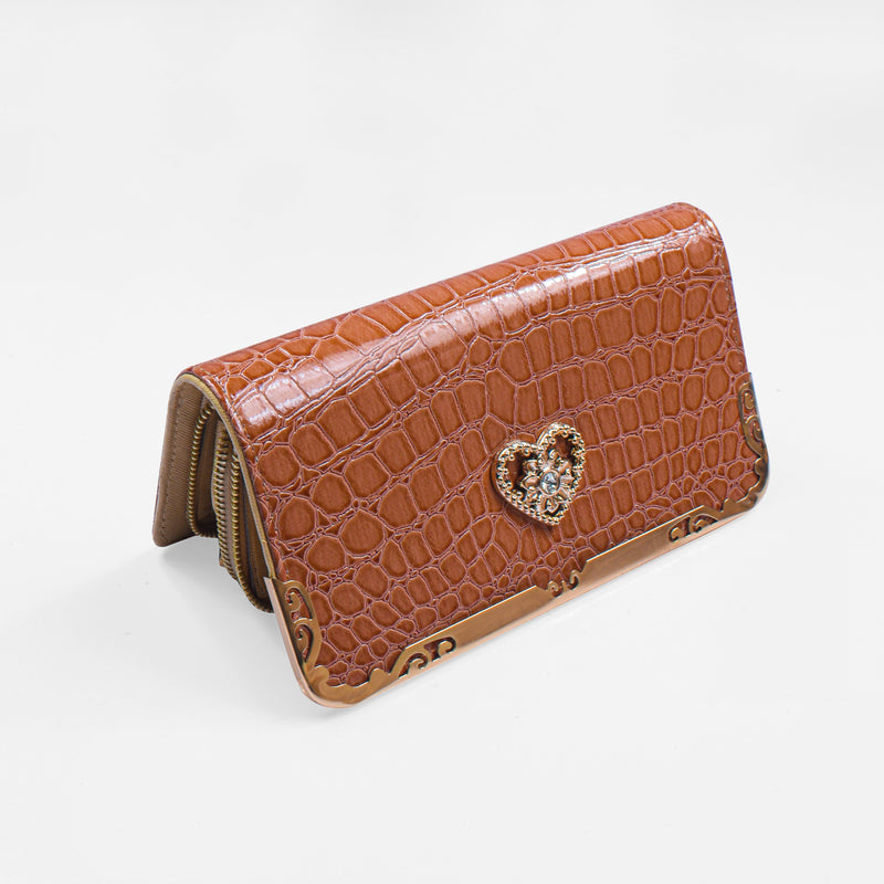 Leather Stylish Clutch Bag For Women-RT606