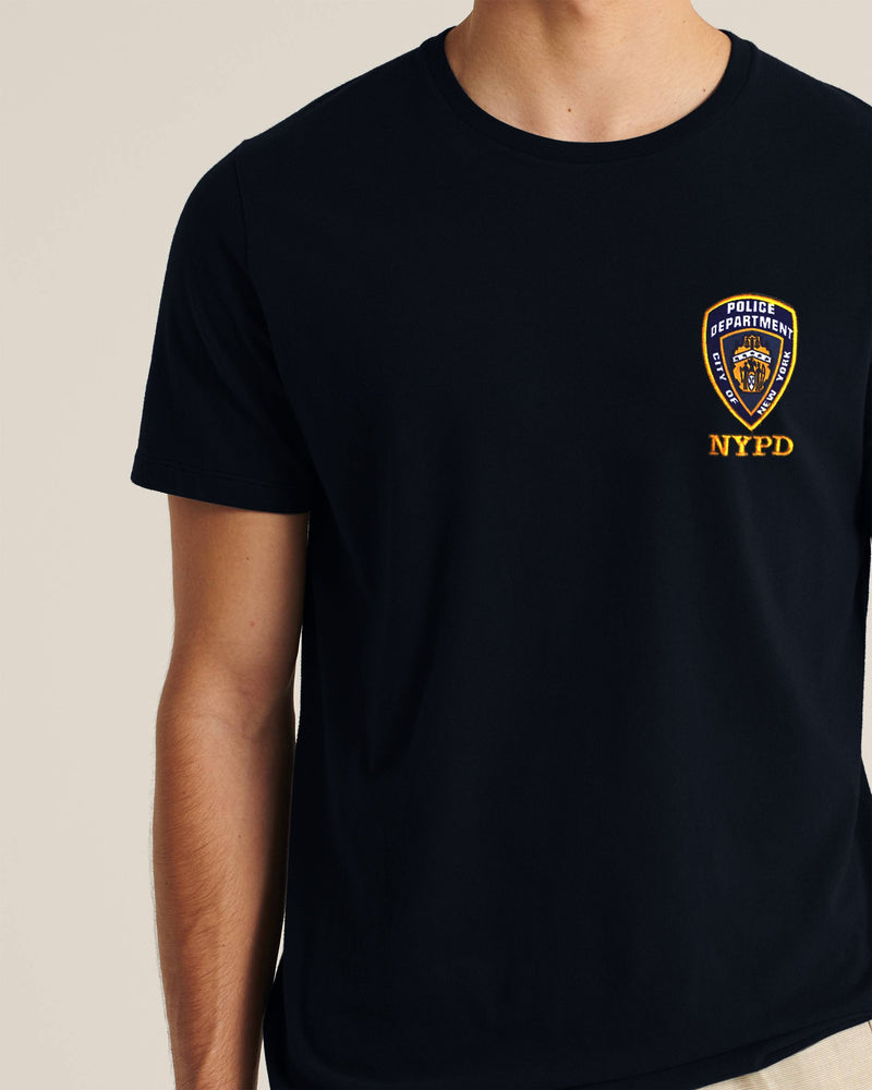 Half Sleeve Crew Neck Tee Shirt For Men-Dark Navy-NA10969