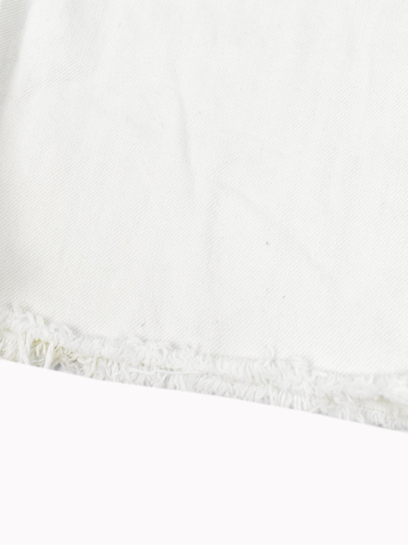 Colin's Denim Short For Ladies-White-F249