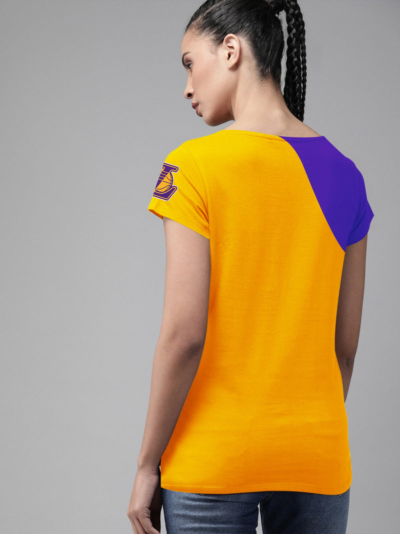 Magestic Single Jersey Deep V Neck Tee Shirt For Ladies-BE14642
