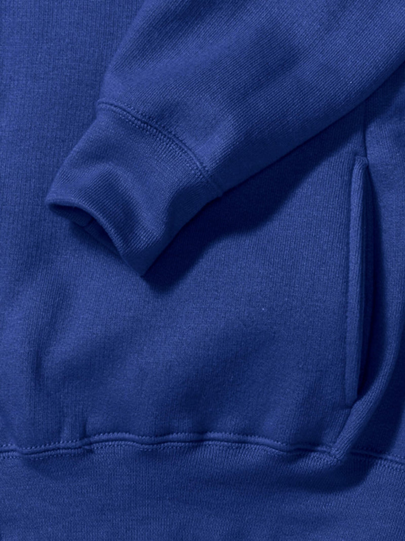 Russell Fleece Cardigan Sweatshirt For Kids-Blue-RT861