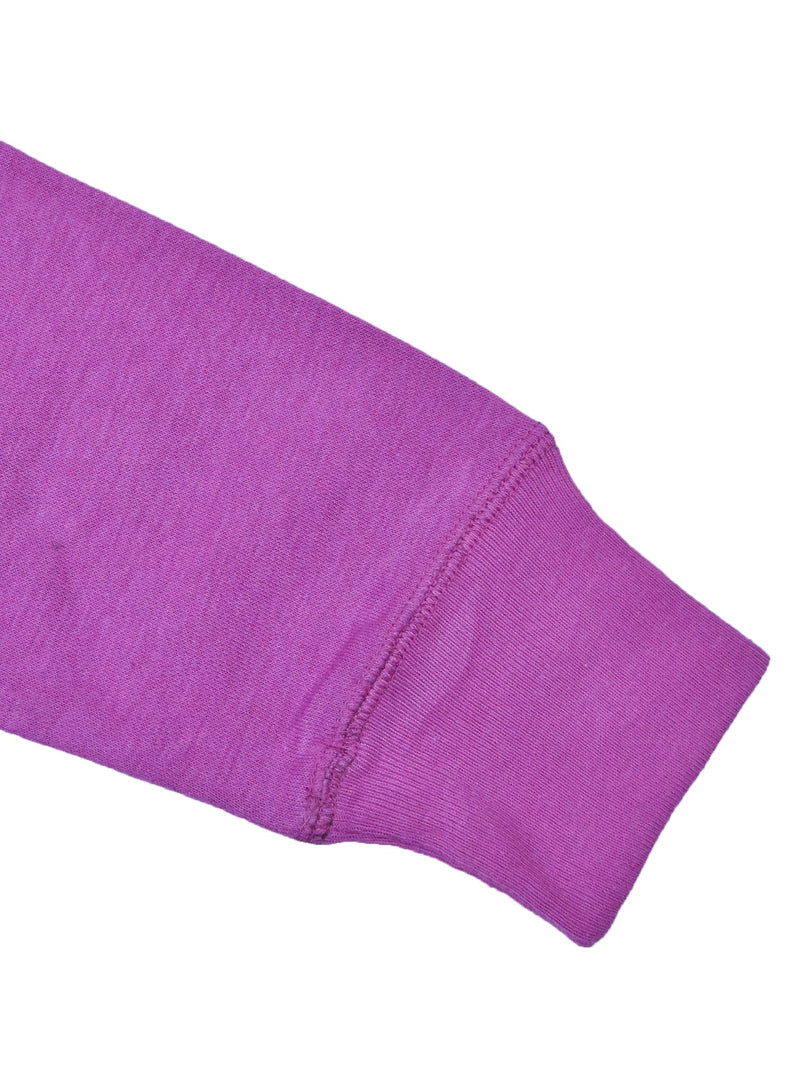 Next Fleece Zipper Hoodie For Men-Dark Magenta with Black Panel-BE15681