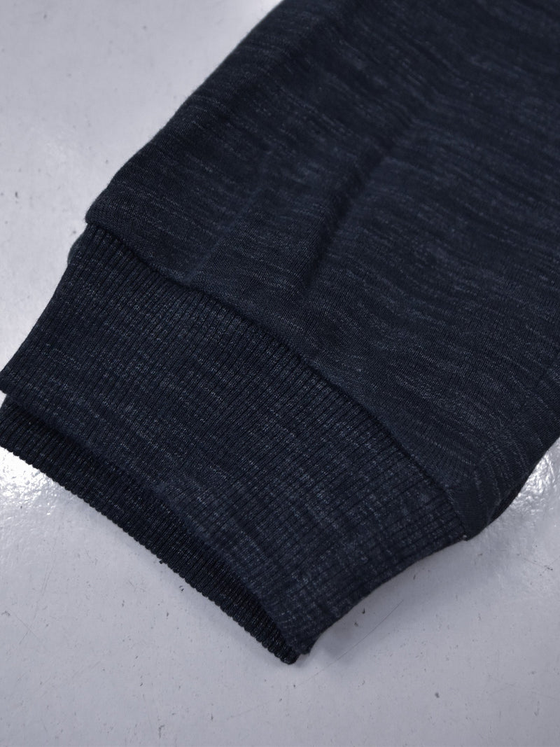 Next Slim Fit Terry Fleece Trouser For Men-Navy Melange-BR14748
