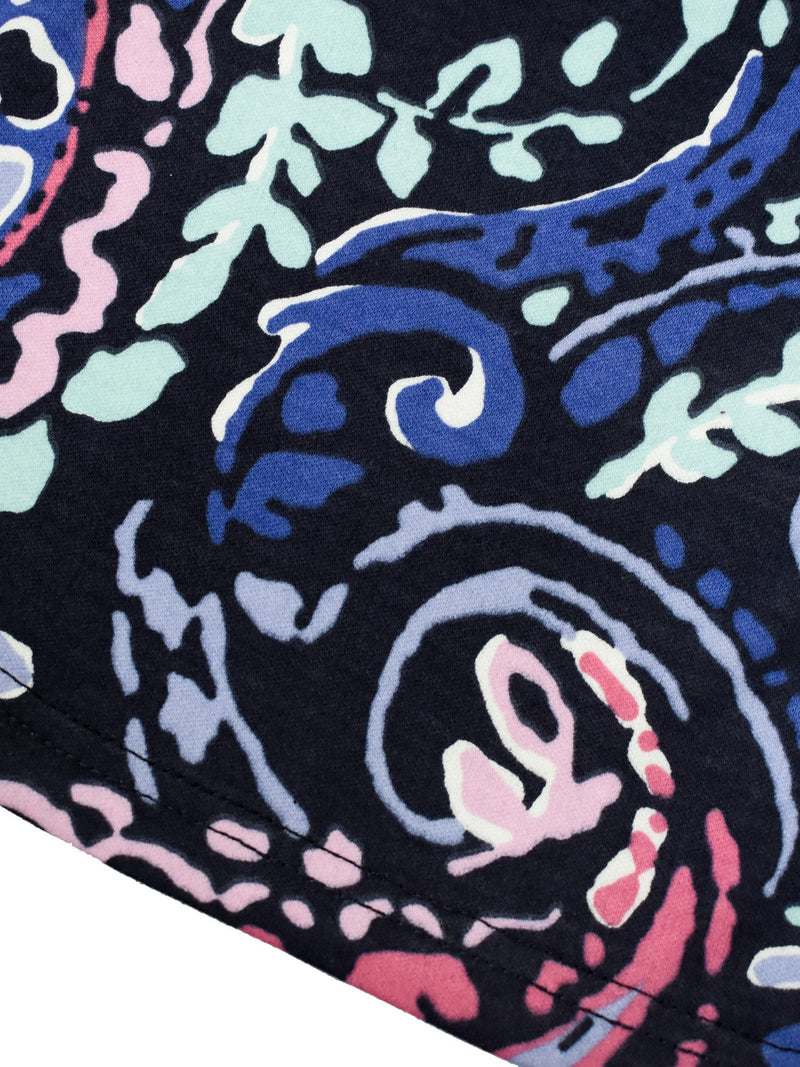 Next Summer Signle Jersey Short For Men-Navy with Allover Print-RT977