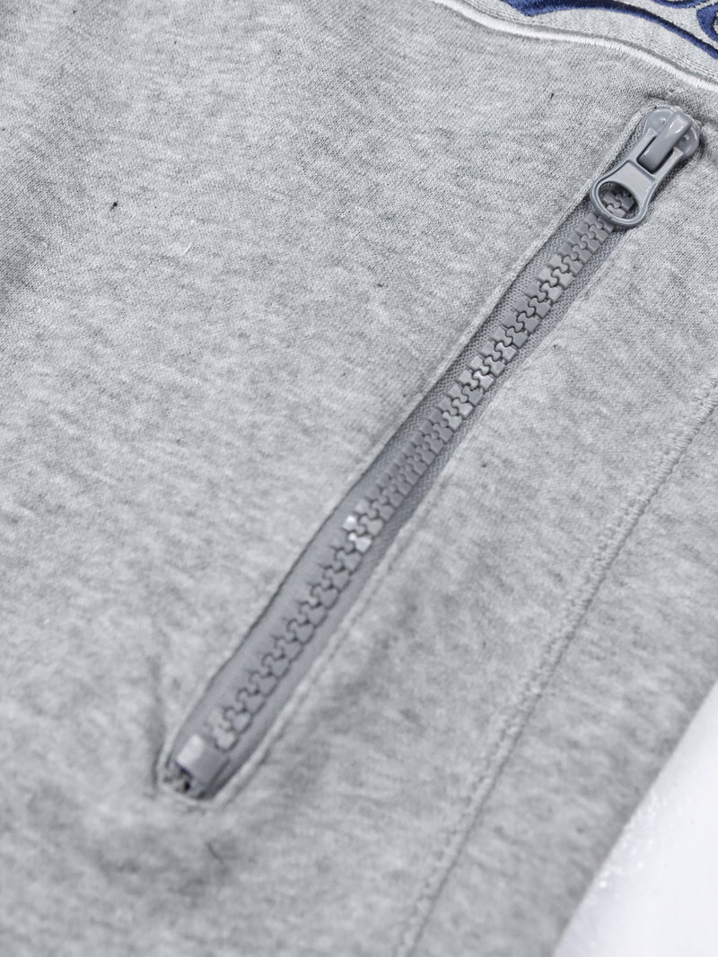 Drift King Regular Fit Fleece Trouser For Men-Grey Melange-BE15398